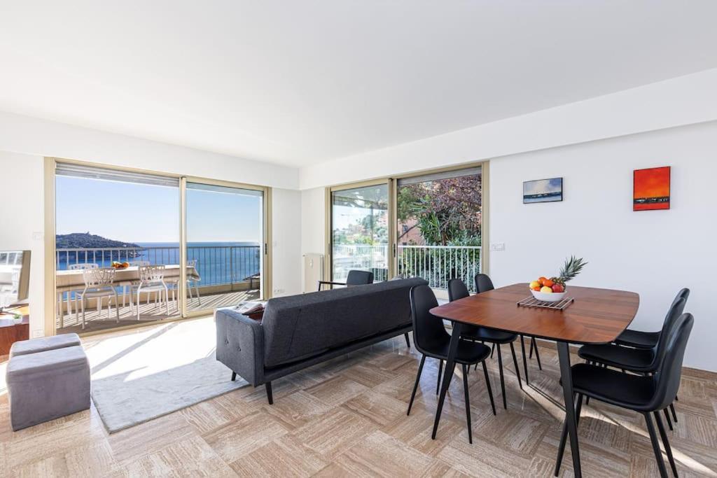Villefranche Sur Mer:Appartement-Villa, Vue Mer, Jardin, Parking. Luaran gambar