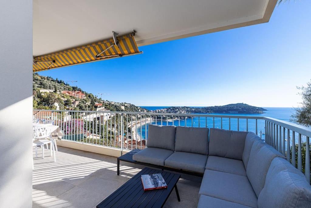 Villefranche Sur Mer:Appartement-Villa, Vue Mer, Jardin, Parking. Luaran gambar