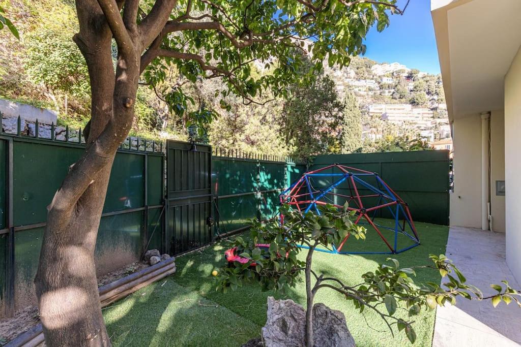 Villefranche Sur Mer:Appartement-Villa, Vue Mer, Jardin, Parking. Luaran gambar