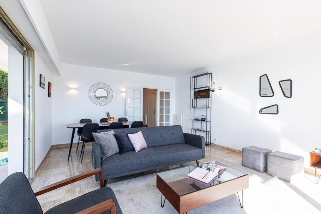 Villefranche Sur Mer:Appartement-Villa, Vue Mer, Jardin, Parking. Luaran gambar