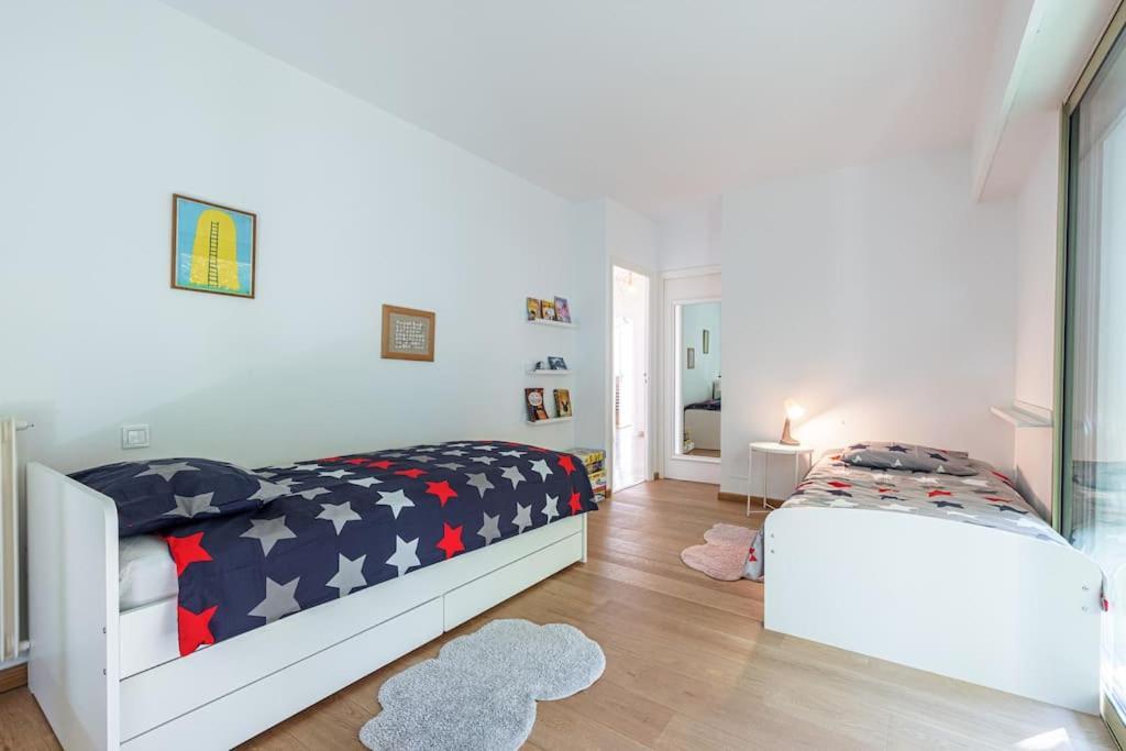Villefranche Sur Mer:Appartement-Villa, Vue Mer, Jardin, Parking. Luaran gambar