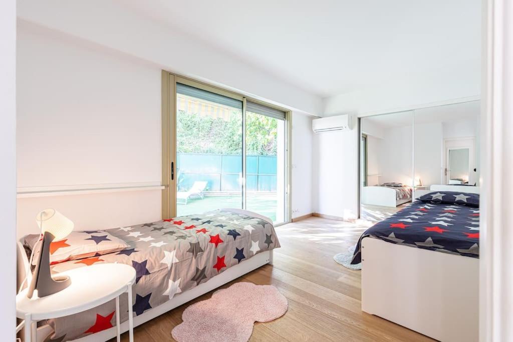 Villefranche Sur Mer:Appartement-Villa, Vue Mer, Jardin, Parking. Luaran gambar