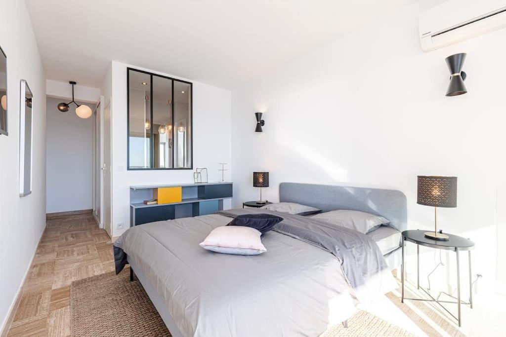Villefranche Sur Mer:Appartement-Villa, Vue Mer, Jardin, Parking. Luaran gambar
